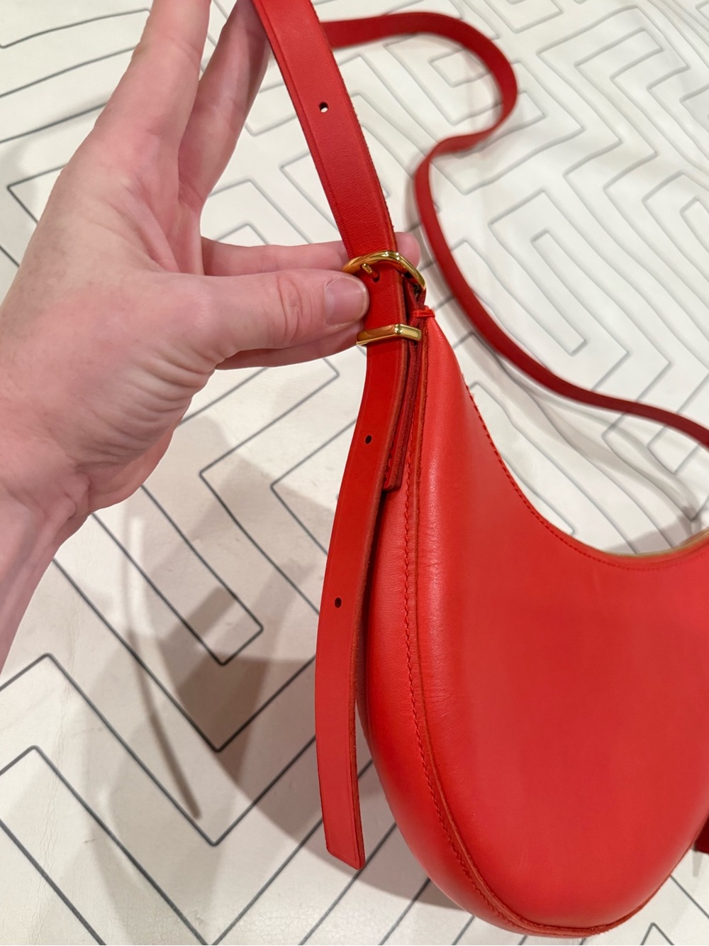Madewell Mini The Essential Convertible Top Handle Crossbody Bag - Picture 4 of 12
